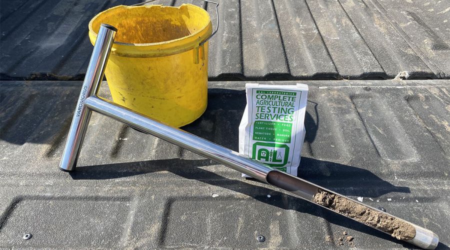 Harvex soil sampling equipment