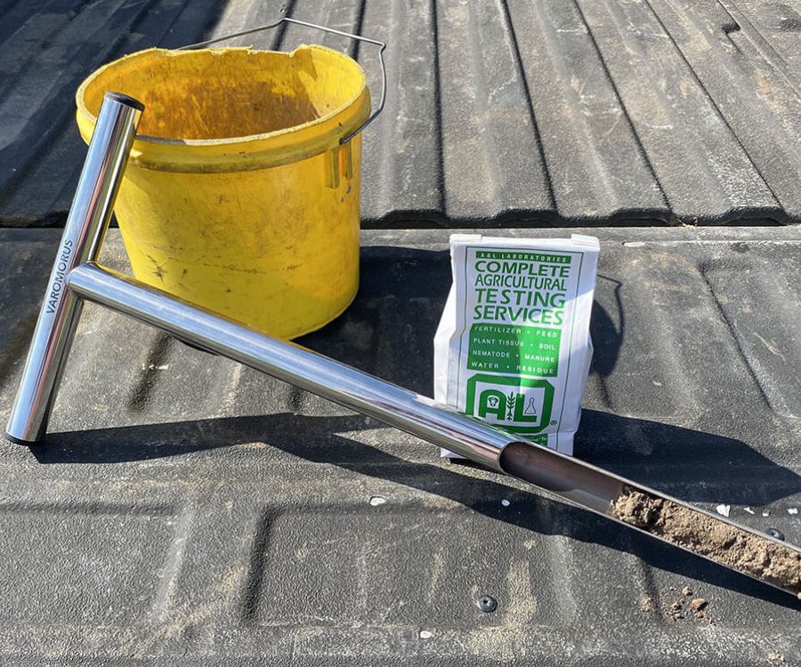 Harvex soil sampling equipment